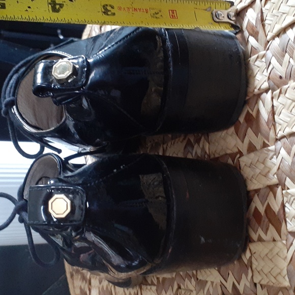 LOUISE ET CIE LEATHER PATENT SHOES - Picture 4 of 12